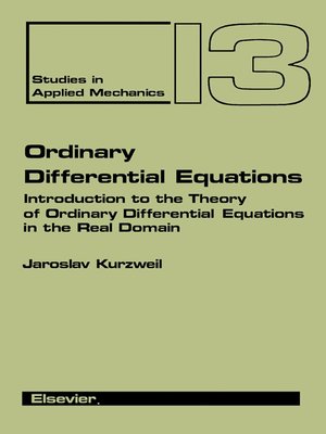 cover image of Ordinary Differential Equations